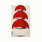 Caraway Red Cookware Lid in Storage