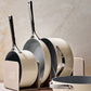 Caraway Cream Cookware in Storage Detail