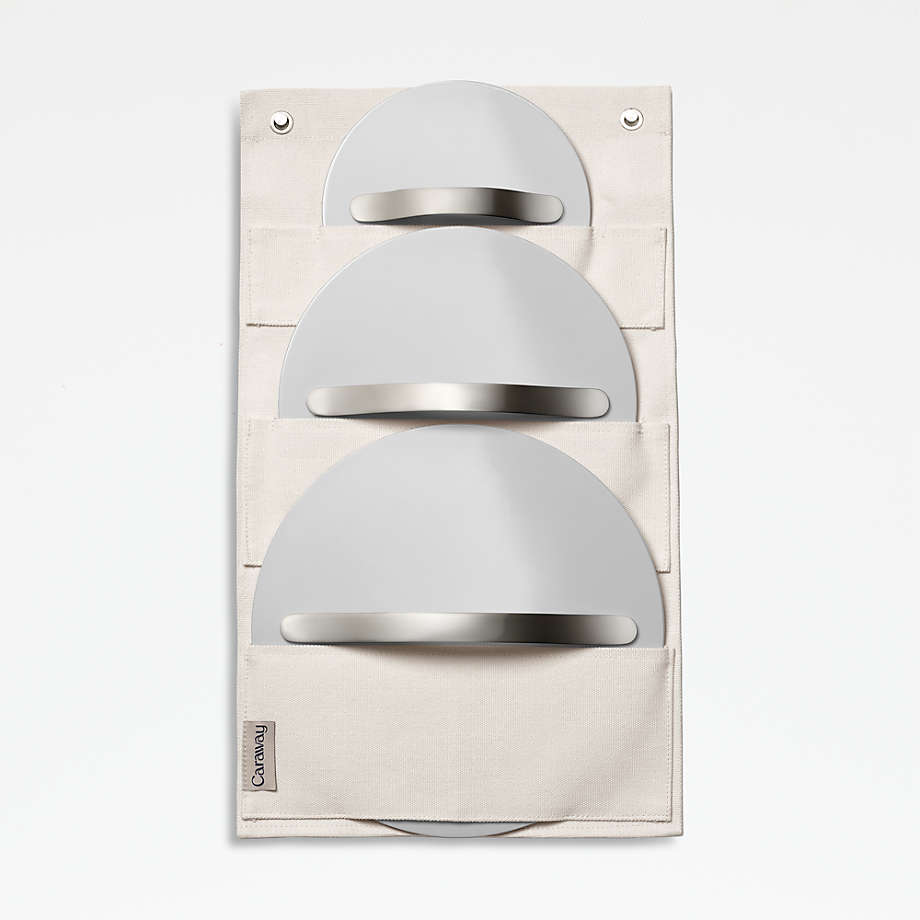 Caraway Gray Cookware Lids in Storage