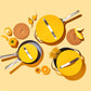 Caraway Marigold Cookware Set Top View