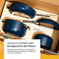 Caraway Non-Toxic and Non-Stick Cookware Set in Marigold