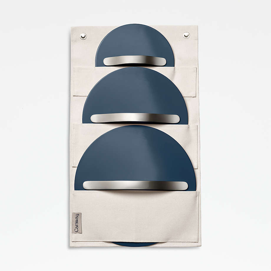 Caraway Cookware Lids in Storage