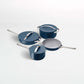 Caraway Non-Toxic and Non-Stick Cookware Set in Navy