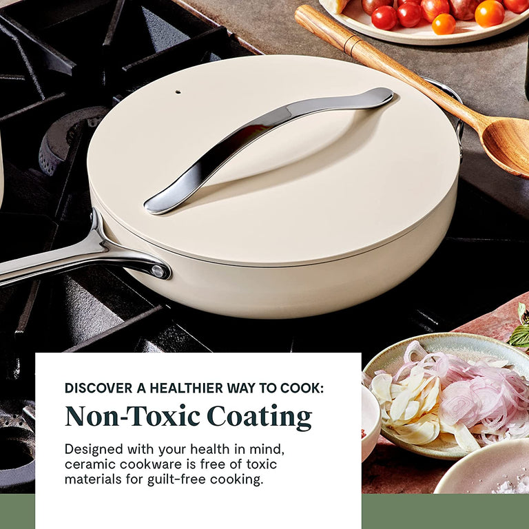 Caraway Non-Toxic and Non-Stick Cookware Set in Sage