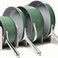 Caraway Sage Cookware Set in Storage Dividers
