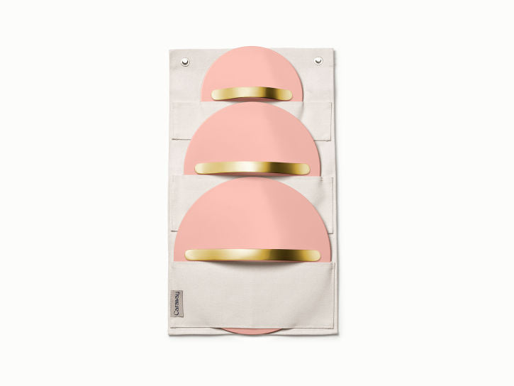 Caraway Home 7-Piece Rose Quartz Pink Ceramic Non-Stick Cookware Set with  Gold Hardware + Reviews