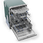 Midea 24 Inch Built-In Dishwasher with Pocket Handle in Stainless Steel, MDT24P4AST