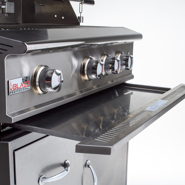 Blaze Professional 34 in., 3 Burner Built-In Natural Gas Grill, BLZ-3PRO-NG