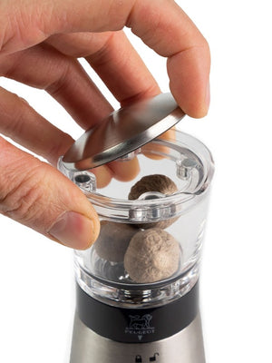 Peugeot Daman Nutmeg Mill in Acrylic/Stainless 15 cm - 6in