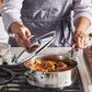 Demeyere Proline 12.6" Stainless Steel Fry Pan with Helper Handle, Atlantis Series