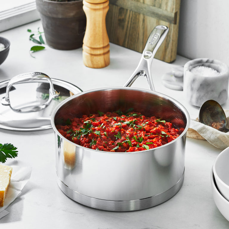 Demeyere 3pc Stainless Steel Cookware Set, Atlantis Series