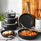 Demeyere 11" Aluminum Nonstick Deep Fry Pan, AluPro Series