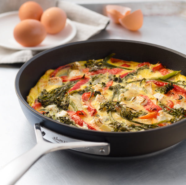 Demeyere 9.5" Aluminum Nonstick Deep Fry Pan, AluPro Series