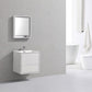 KubeBath De Lusso 24 in. Wall Mount Modern Bathroom Vanity - High Glossy White, DL24-GW