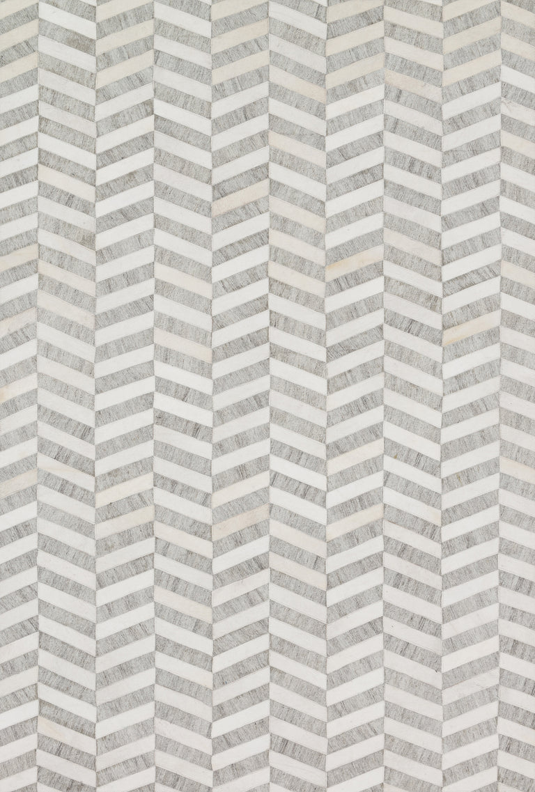 Loloi Rugs Dorado Collection Rug in Grey, Ivory - 7'9" x 9'9"