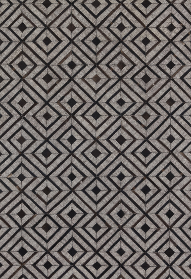 Loloi Rugs Dorado Collection Rug in Beige, Expresso - 7'9" x 9'9"