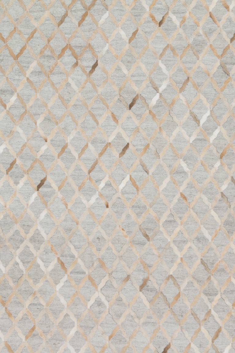 Loloi Rugs Dorado Collection Rug in Grey, Sand - 5' x 7'6"