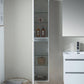 Vanity Art Wall-Hung Single-Sink Bathroom Vanity With Resin Top, 24"