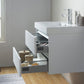 Vanity Art LED Lighted Wall-Hung Single-Sink Vanity With Resin Top, 30"