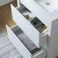 Vanity Art Single-Sink Bathroom Vanity With Resin Top, 30"