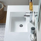 Vanity Art Wall-Hung Single-Sink Bathroom Vanity With Resin Top, 36"