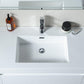 Vanity Art Single-Sink Bathroom Vanity With Resin Top, 36"