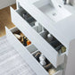 Vanity Art Annecy 48 in. Bathroom Vanity in White with Single Basin Top in White Resin, VA6048WF