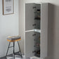 Vanity Art Wall-Hung Bathroom Cabinet, 63"