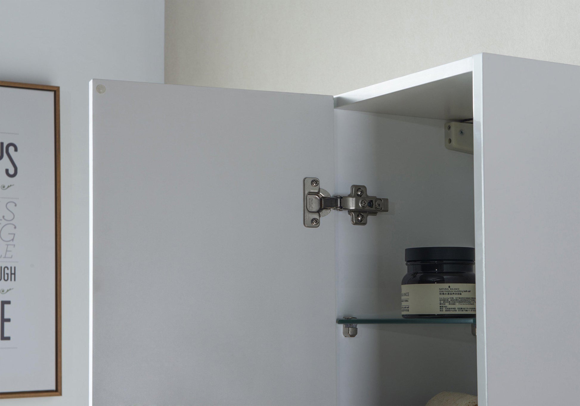 Vanity Art Wall-Hung Bathroom Cabinet, 63"