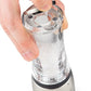 Peugeot Daman Salt Mill in Acrylic/Stainless 21 cm - 8in