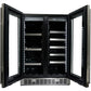 Danby Silhouette 24 In, 21 Wine Bottle & 61 Beverage Can Capacity, Beverage Center, DBC047D3BSSPR