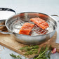 Demeyere 4pc Stainless Steel Stovetop Smoker Set, Resto Series
