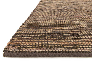 Loloi Rugs Edge Collection Rug in Brown - 9'3" x 13'