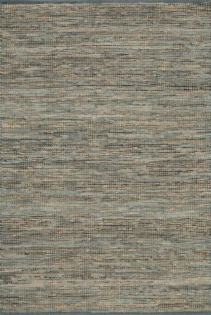 Loloi Rugs Edge Collection Rug in Grey - 9'3" x 13'