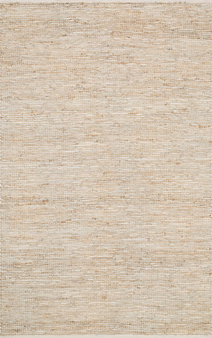 Loloi Rugs Edge Collection Rug in Ivory - 9'3" x 13'