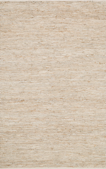 Loloi Rugs Edge Collection Rug in Ivory - 9'3" x 13'