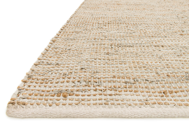 Loloi Rugs Edge Collection Rug in Ivory - 9'3" x 13'