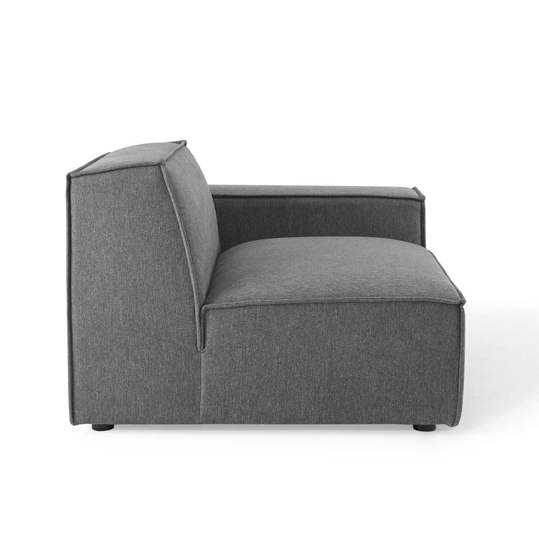Restore Right-Arm Sectional Sofa Chair in Charcoal, EEI-3870-CHA