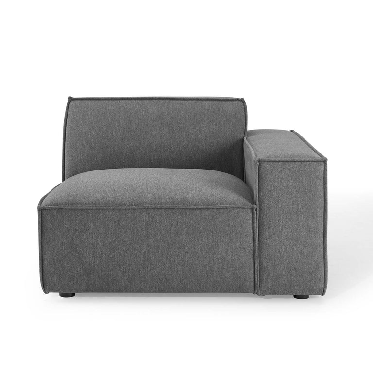 Restore Right-Arm Sectional Sofa Chair in Charcoal, EEI-3870-CHA