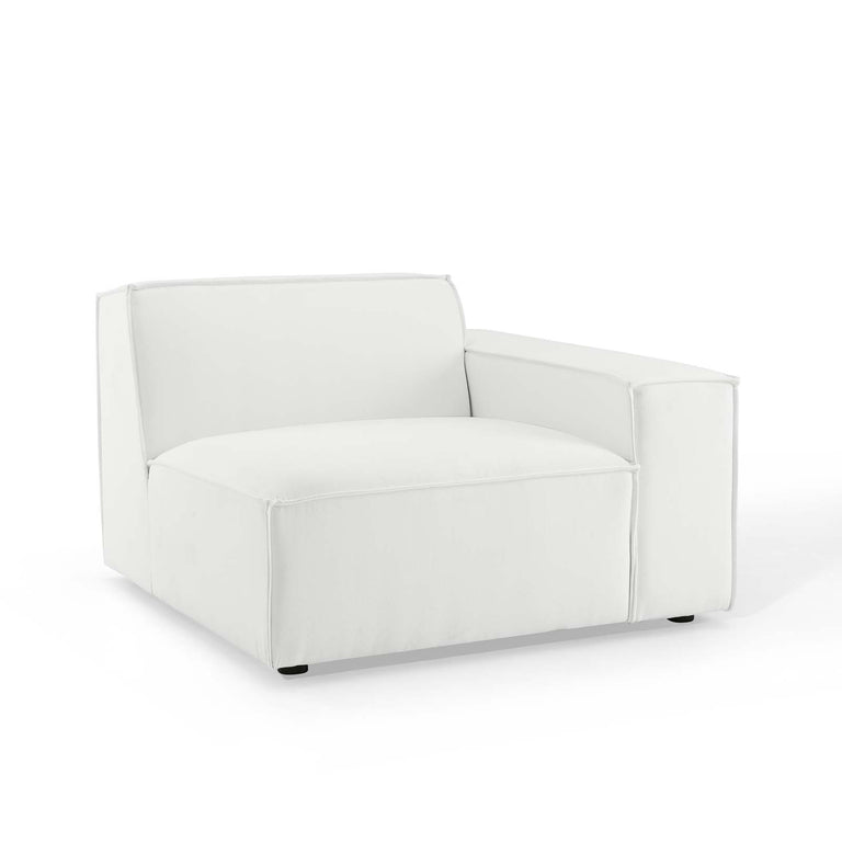 Restore 6-Piece Sectional Sofa in White, EEI-4119-WHI