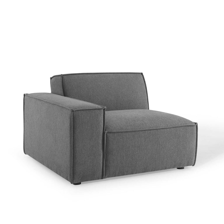 Restore 8-Piece Sectional Sofa in Charcoal, EEI-4121-CHA