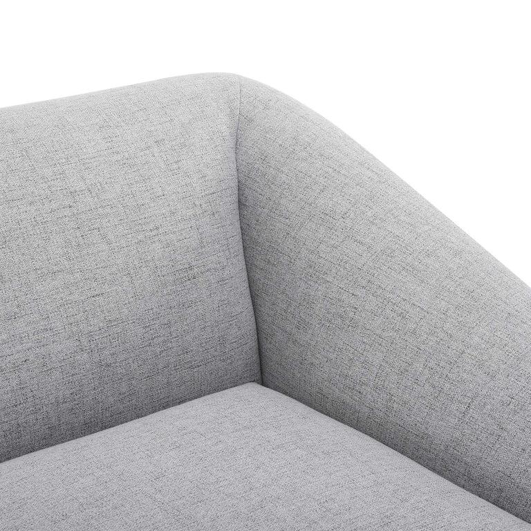 Comprise Right-Arm Sectional Sofa Chair in Light Gray, EEI-4416-LGR