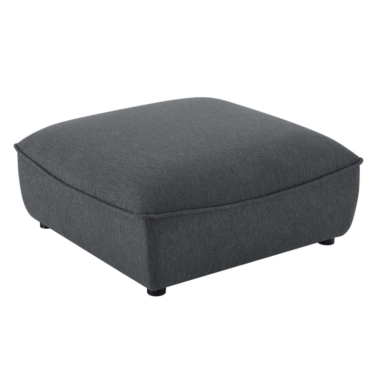 Comprise Sectional Sofa Ottoman in Charcoal, EEI-4419-CHA