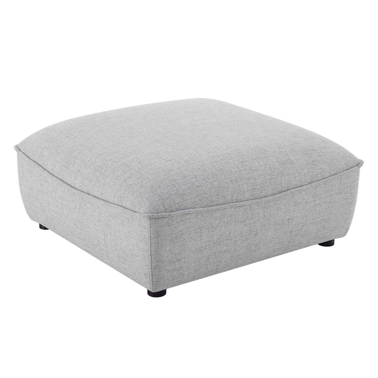 Comprise Sectional Sofa Ottoman in Light Gray, EEI-4419-LGR