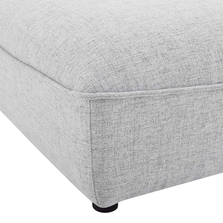 Comprise Sectional Sofa Ottoman in Light Gray, EEI-4419-LGR