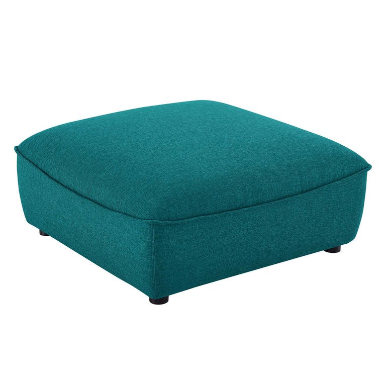 Comprise Sectional Sofa Ottoman in Teal, EEI-4419-TEA