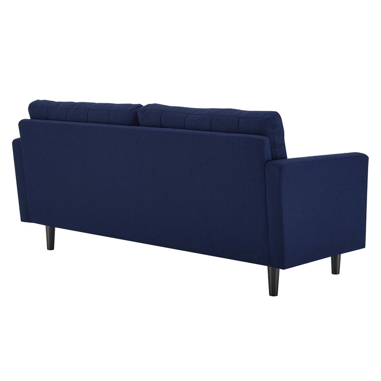 Exalt Tufted Fabric Sofa in Royal Blue, EEI-4445-ROY