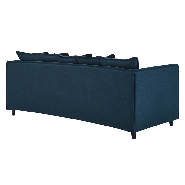 Avalon Slipcover Fabric Sofa in Azure, EEI-4449-AZU