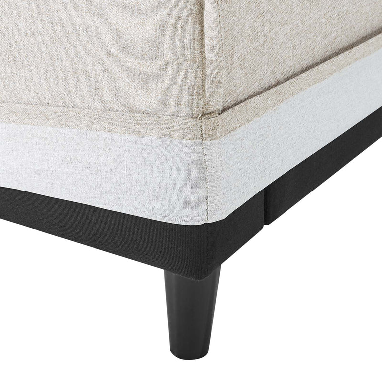 Avalon Slipcover Fabric Sofa in Beige, EEI-4449-BEI