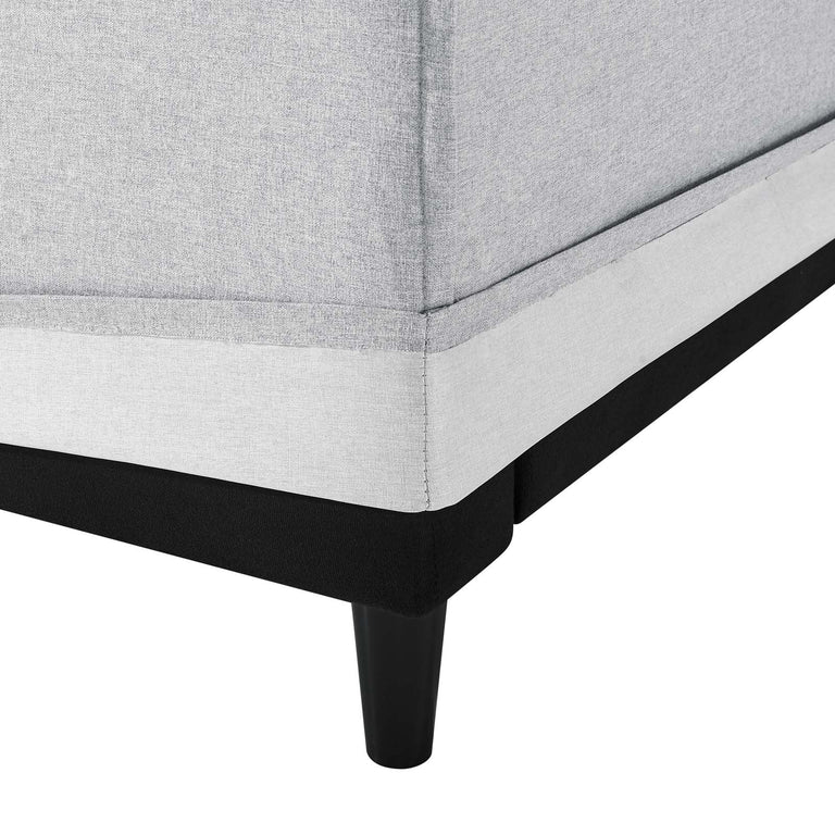 Avalon Slipcover Fabric Sofa in Light Gray, EEI-4449-LGR